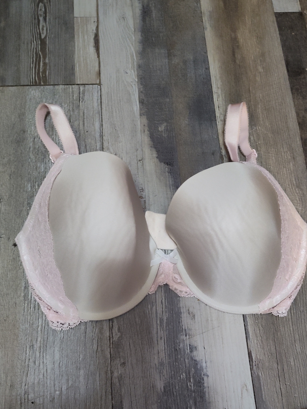 5/$25 SALE Victoria's Secret Dream Angels Perfect Coverage 34DDD  Pink Lace Bra